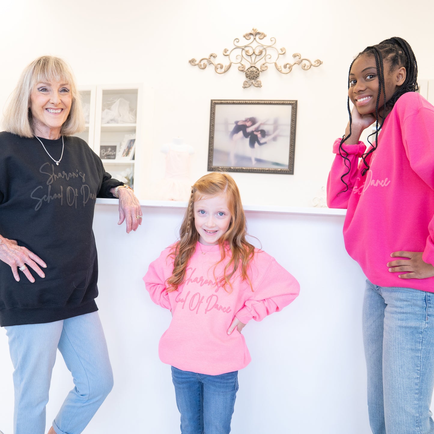 Cloud Letter Crewneck